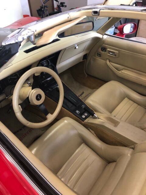 1980 Red Chevrolet Corvette Coupe