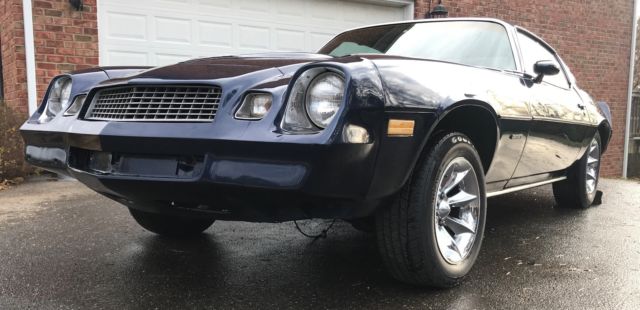 1980 Blue Chevrolet Camaro Coupe
