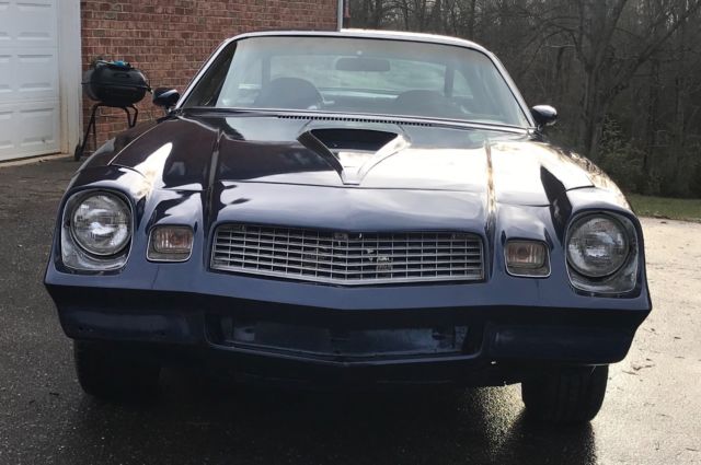 1980 Blue Chevrolet Camaro Coupe