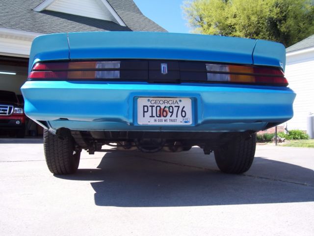 1980 Blue Chevrolet Camaro Coupe