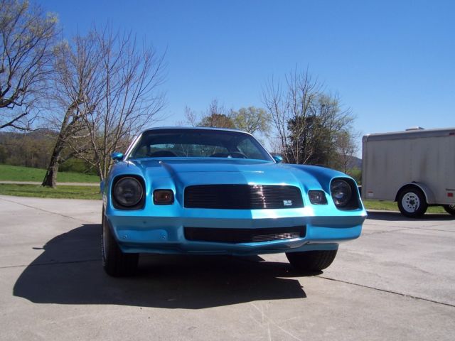 1980 Blue Chevrolet Camaro Coupe