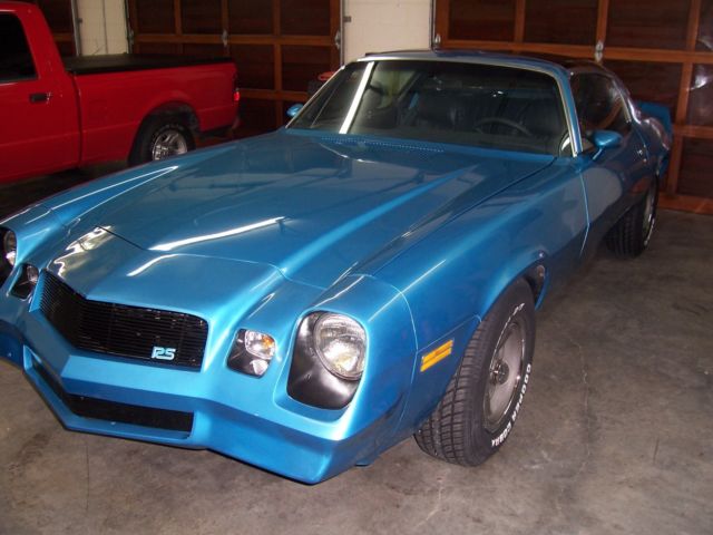 1980 Blue Chevrolet Camaro Coupe