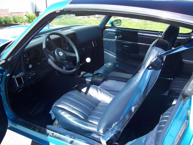 1980 Blue Chevrolet Camaro Coupe