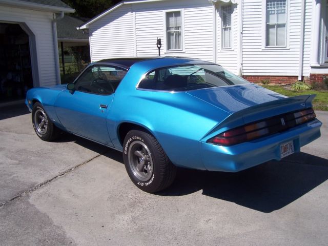 1980 Blue Chevrolet Camaro Coupe