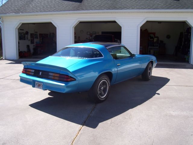1980 Blue Chevrolet Camaro Coupe