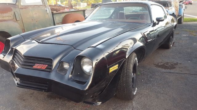 1980 Black Chevrolet Camaro Coupe