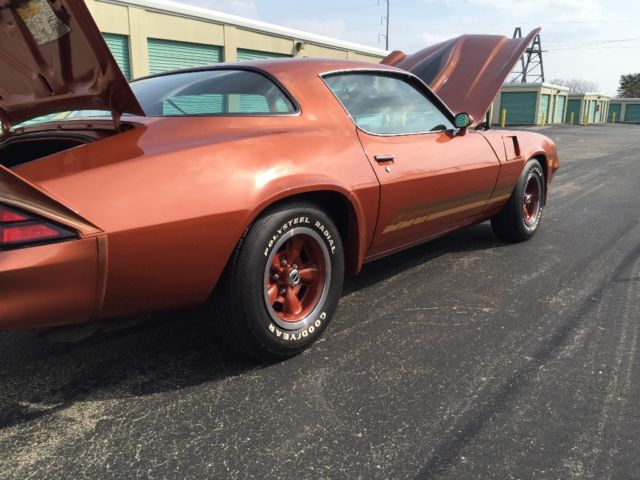 1980 Orange Chevrolet Camaro Coupe