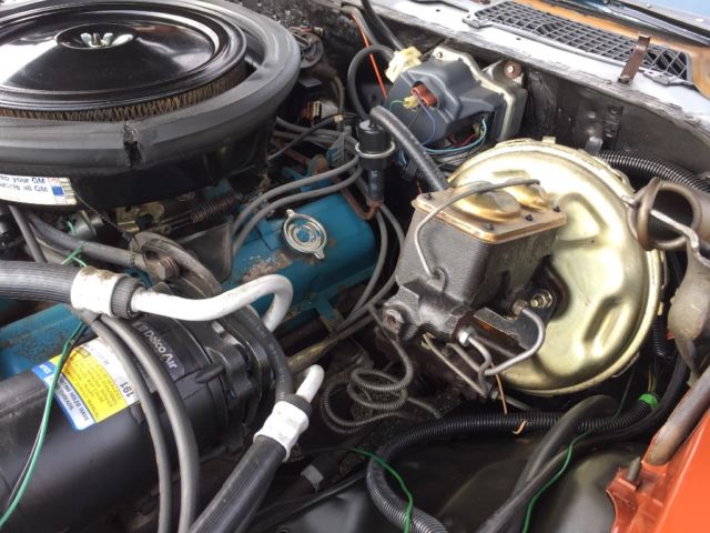 1980 Orange Chevrolet Camaro Coupe