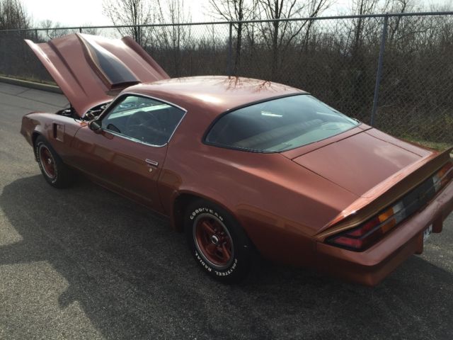 1980 Orange Chevrolet Camaro Coupe
