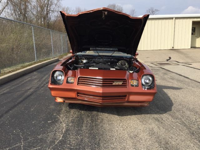 1980 Orange Chevrolet Camaro Coupe