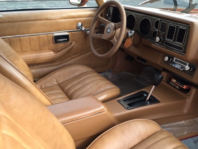 1980 Orange Chevrolet Camaro Coupe