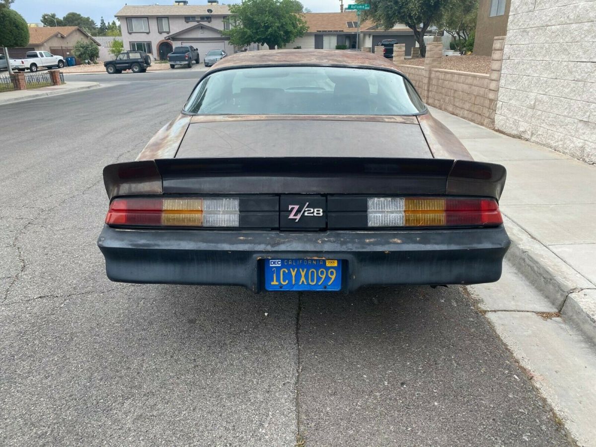 1980 Brown Chevrolet Camaro Coupe