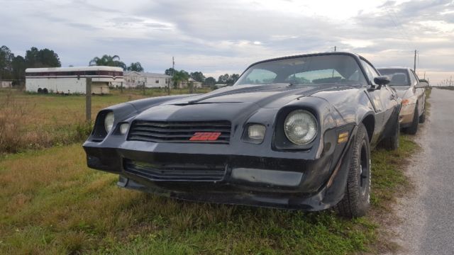 1980 Black Chevrolet Camaro Coupe