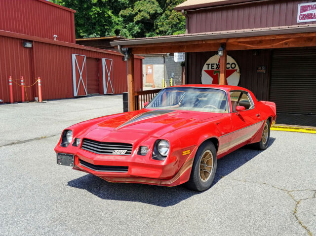 1980 Red Chevrolet Camaro Coupe