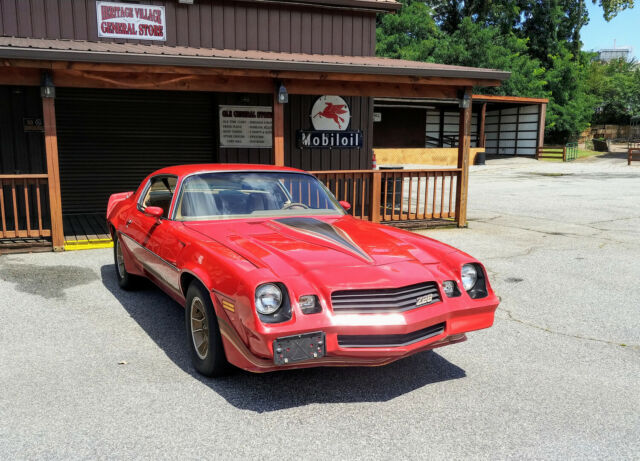 1980 Red Chevrolet Camaro Coupe