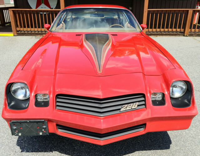 1980 Red Chevrolet Camaro Coupe