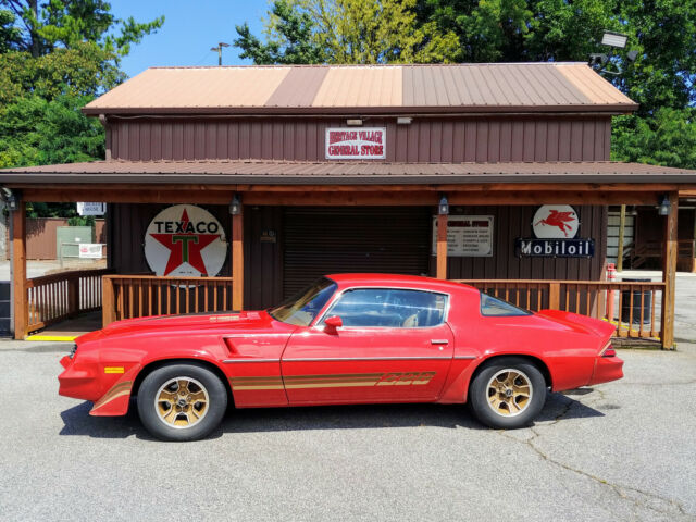 1980 Red Chevrolet Camaro Coupe