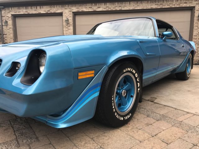 1980 Blue Chevrolet Camaro Coupe