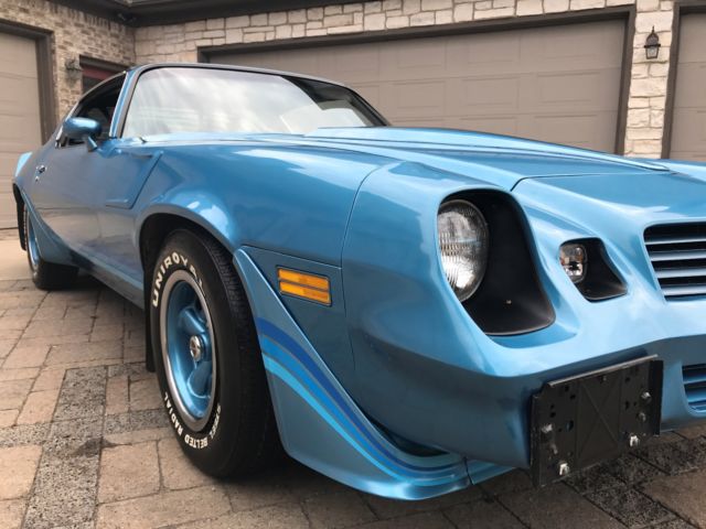 1980 Blue Chevrolet Camaro Coupe
