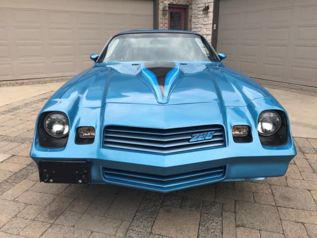 1980 Blue Chevrolet Camaro Coupe