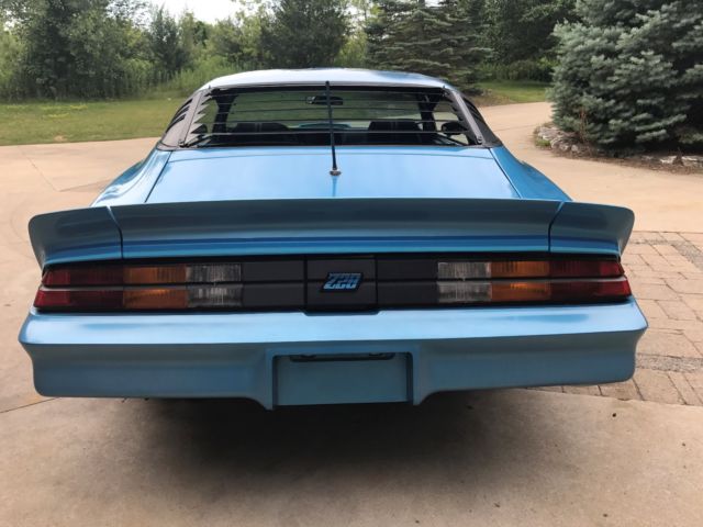 1980 Blue Chevrolet Camaro Coupe