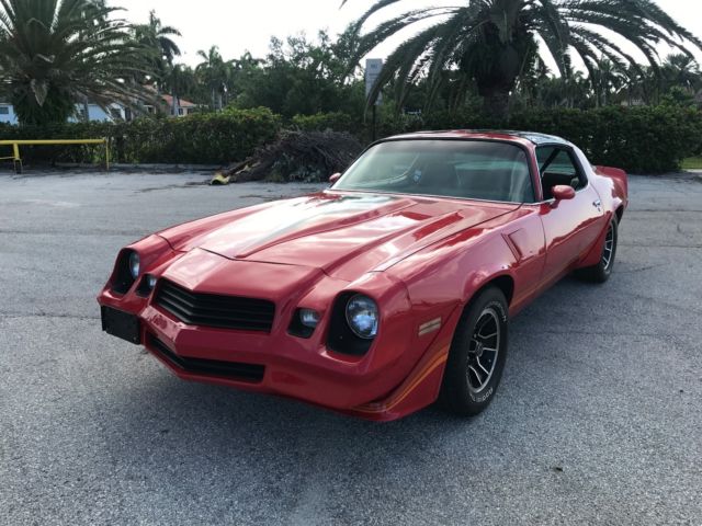 1980 Red Chevrolet Camaro Coupe