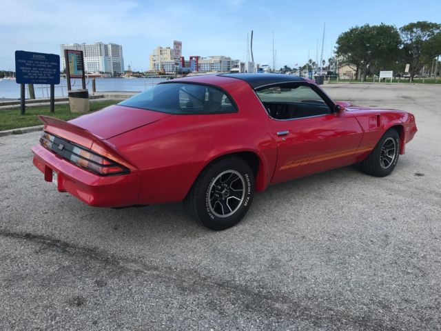 1980 Red Chevrolet Camaro Coupe