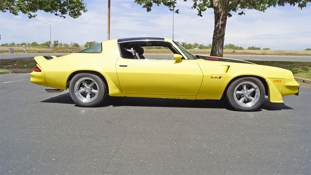 1980 Yellow Chevrolet Camaro Coupe