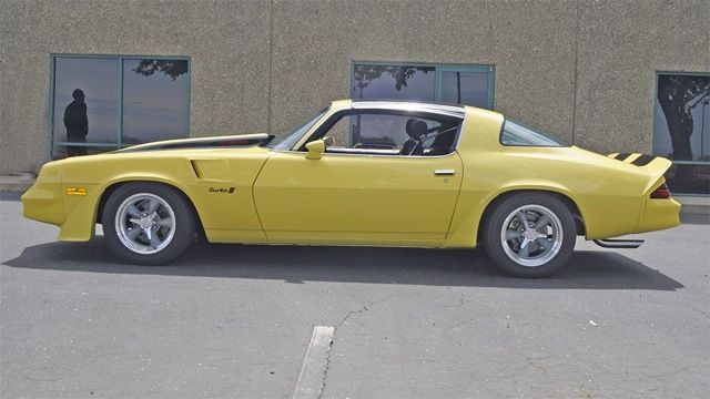 1980 Yellow Chevrolet Camaro Coupe