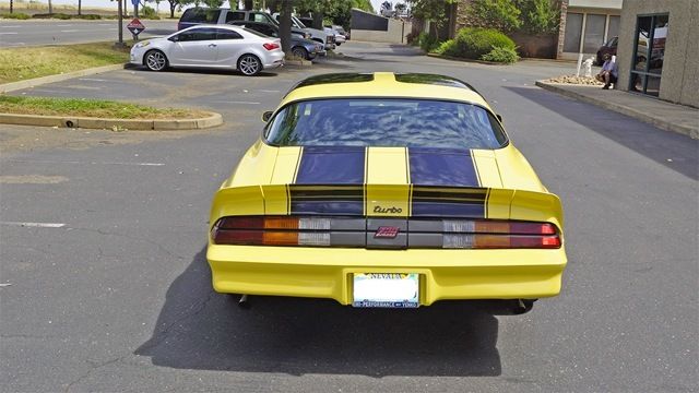1980 Yellow Chevrolet Camaro Coupe