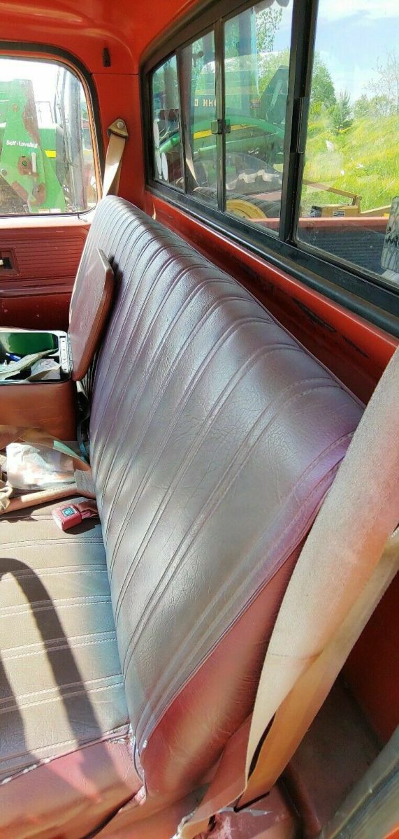 1980 Red Chevrolet C-10 Pickup