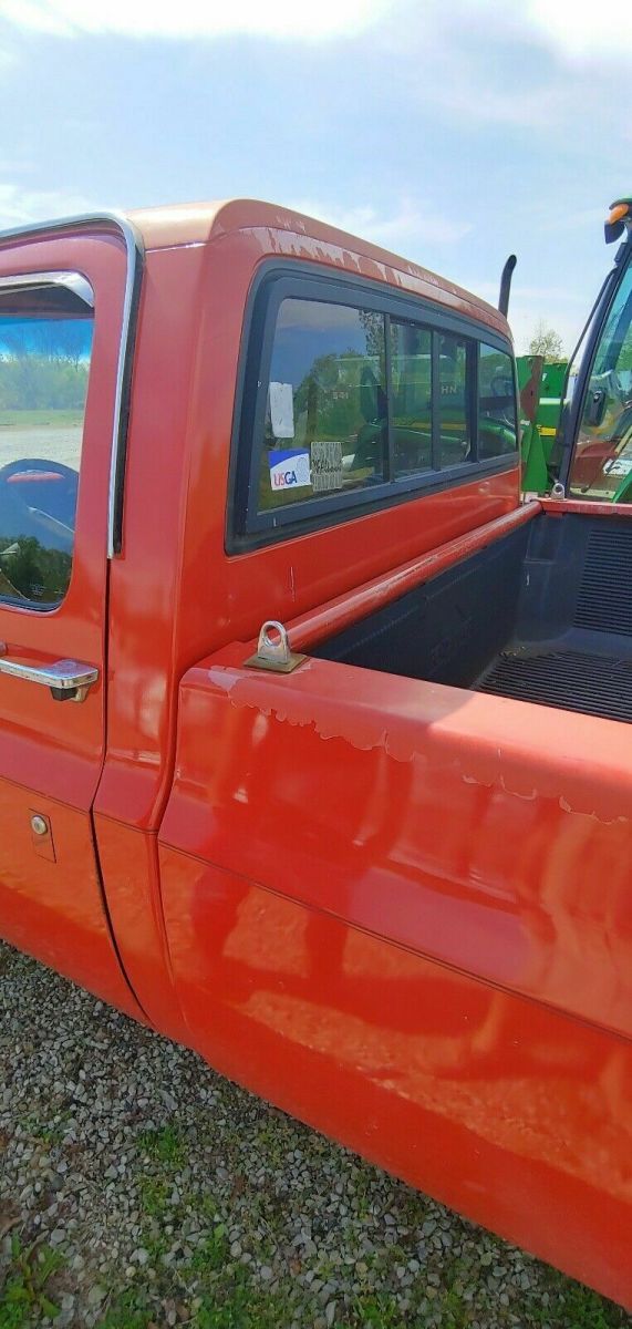 1980 Red Chevrolet C-10 Pickup