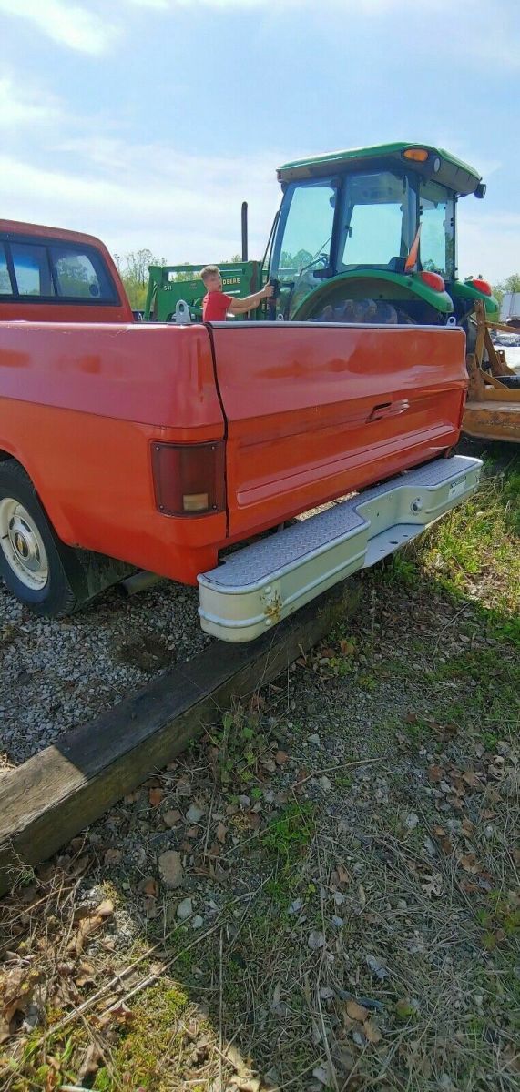 1980 Red Chevrolet C-10 Pickup