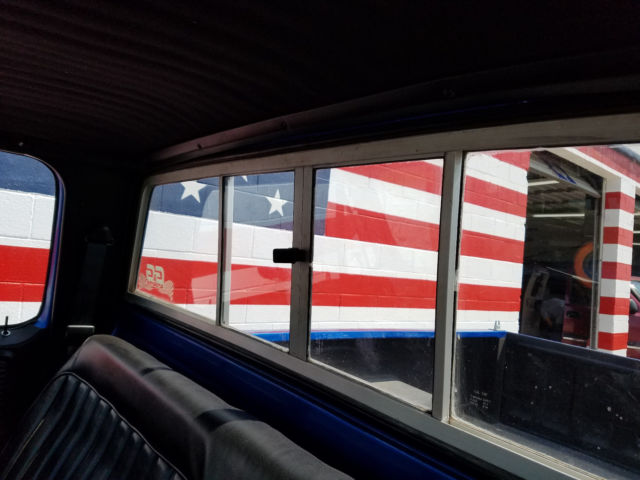 1980 Blue Chevrolet C-10 Standard Cab Pickup