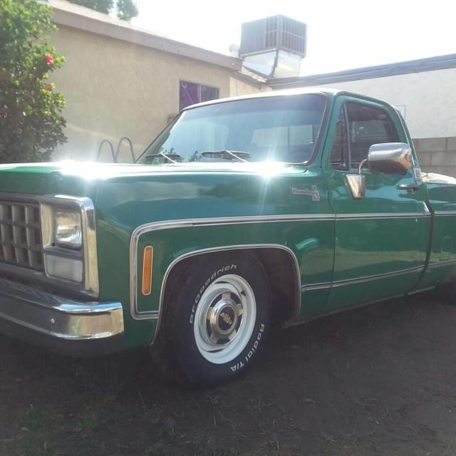 1980 Green Chevrolet C-10