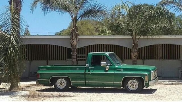 1980 Green Chevrolet C-10