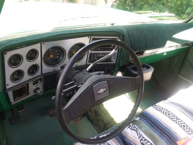 1980 Green Chevrolet C-10