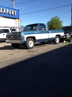 1980 Blue Chevrolet Other Pickups Cab & Chassis