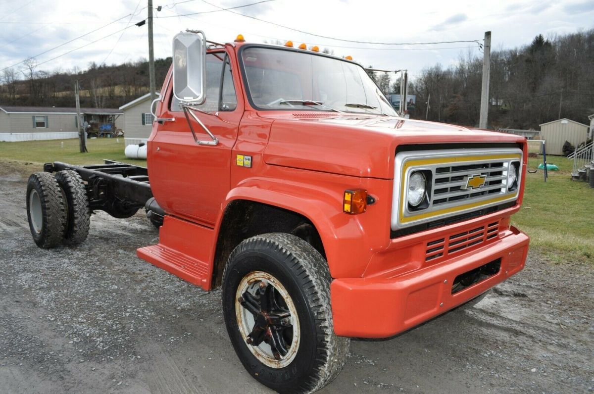 1980 Red Chevrolet Other Pickups Cab & Chassis