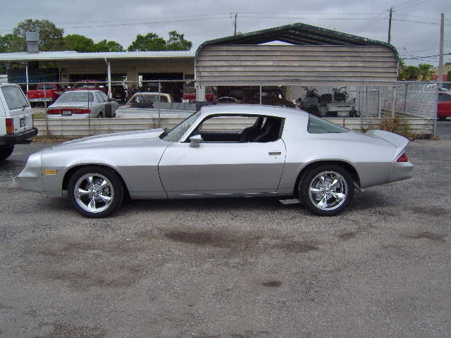 1980 Metallic Silver Chevrolet Camaro Coupe