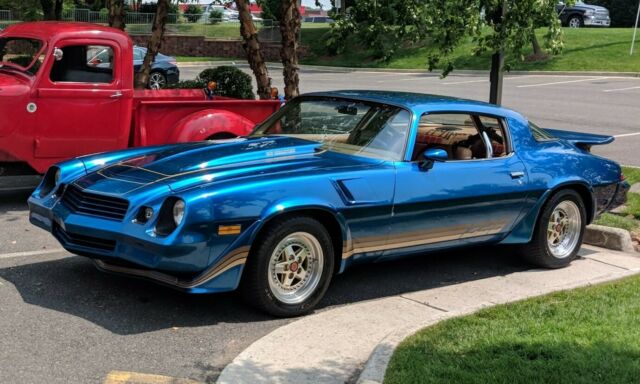 1980 Blue Chevrolet Camaro Coupe