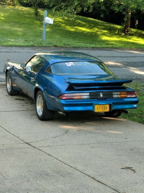 1980 Blue Chevrolet Camaro Coupe