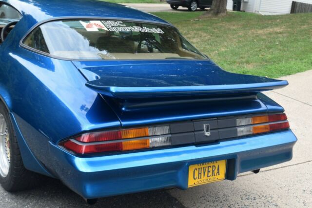 1980 Blue Chevrolet Camaro Coupe