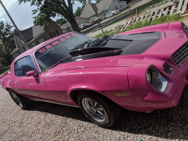 1980 Pink Chevrolet Camaro Coupe