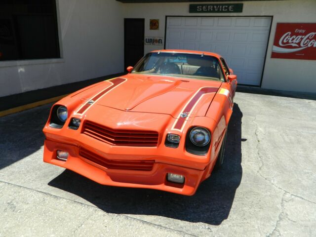 1980 Orange Chevrolet Camaro