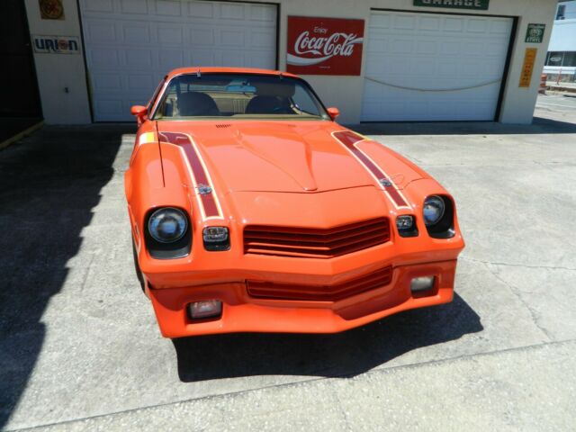 1980 Orange Chevrolet Camaro
