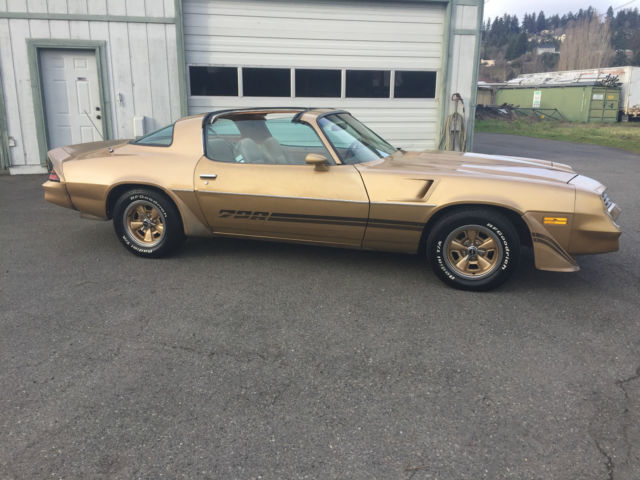 1980 Gold Chevrolet Camaro Coupe