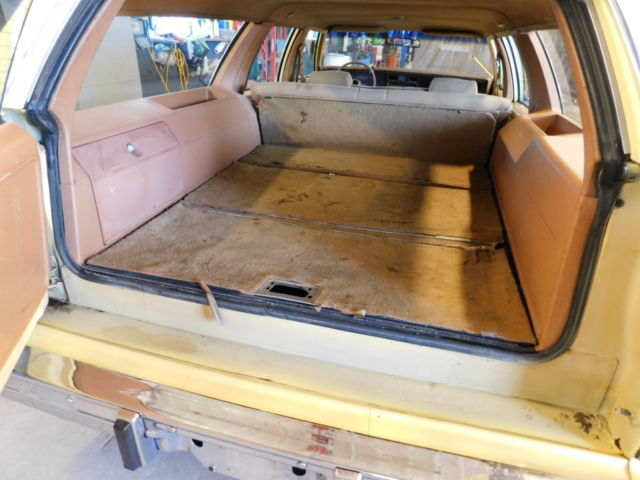 1980 Yellow Chevrolet Capriceold Wagon