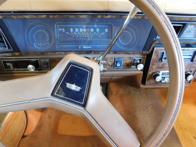 1980 Yellow Chevrolet Capriceold Wagon