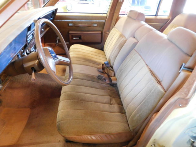 1980 Yellow Chevrolet Capriceold Wagon